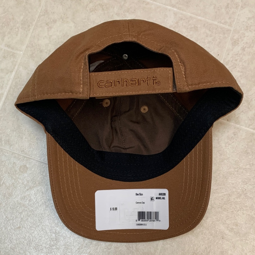 Carhartt Tan Baseball Cap - Picture 2 of 3
